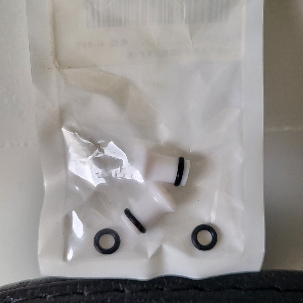 White 7MM Gauges New In Package